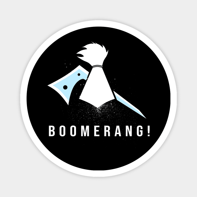 Sokka's Boomerang Magnet by Trashy_design